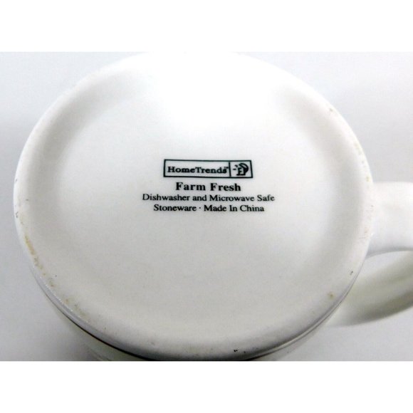 Home Trends Farm Fresh Vine Ripe Tomatoes Coffee Mug Stoneware Discontinued - Picture 9 of 9
